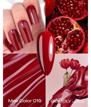 Гель-лак Gemely Max color №19, 10 мл TPO free